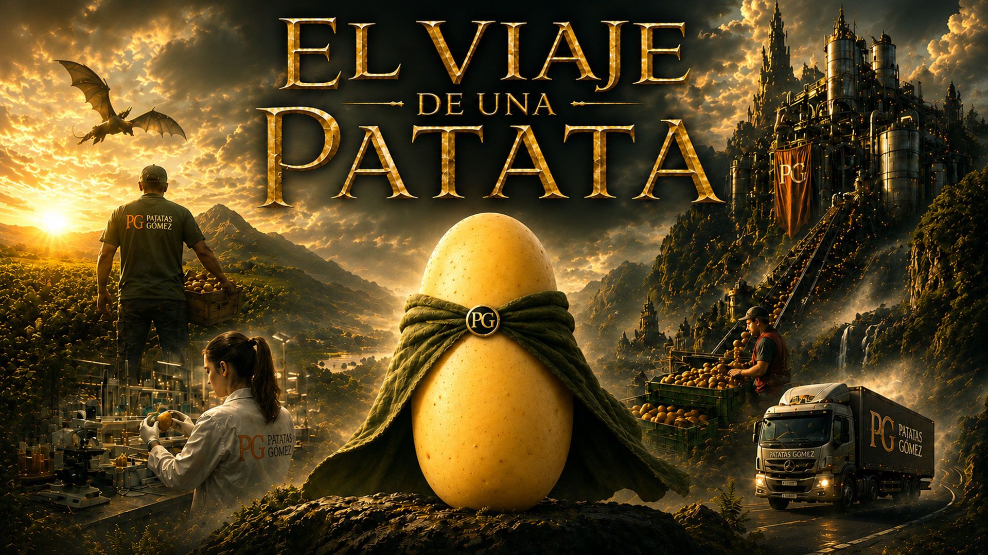 El viaje de una patata: De la Tierra al cliente